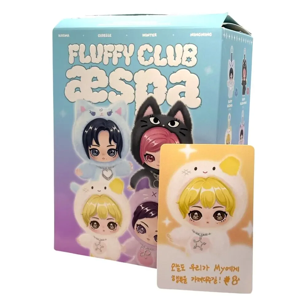 Pop Mart Aespa Fluffy Club, Fluffy Mungtaengi Pendant/Bag Charm, New Open Box